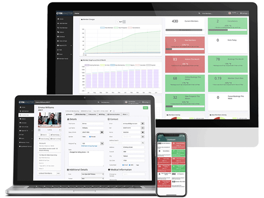 GymMaster Dashboard