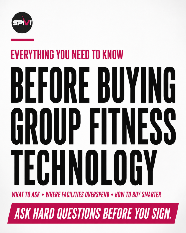 Everything You Need to Know Before Buying Group Fitness Technology