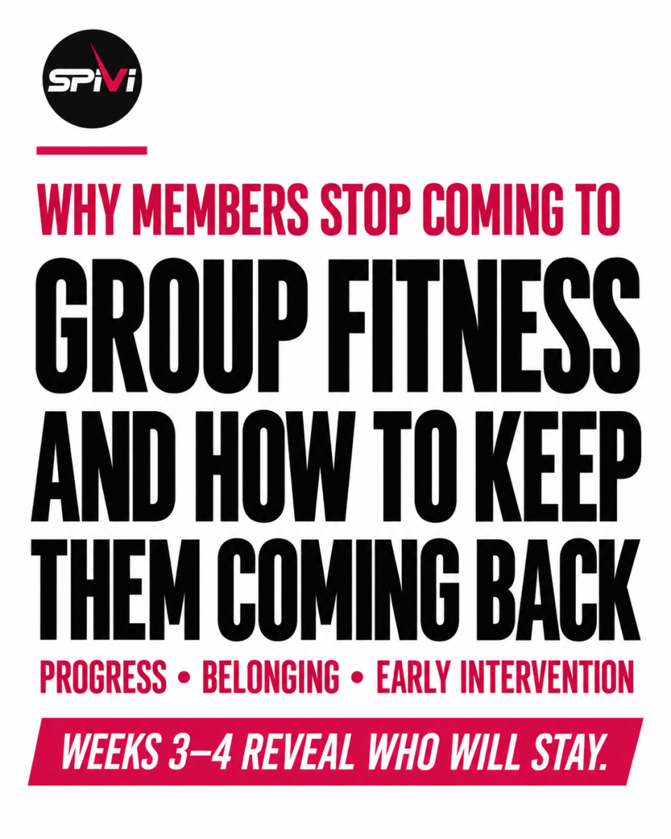 Why Members Stop Coming to Group Fitness